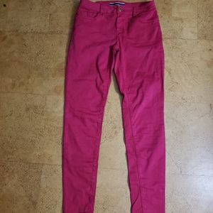 Massimo Dutti Slim Fit Fusia Pink Pants Woman's 6, Offer Stretch